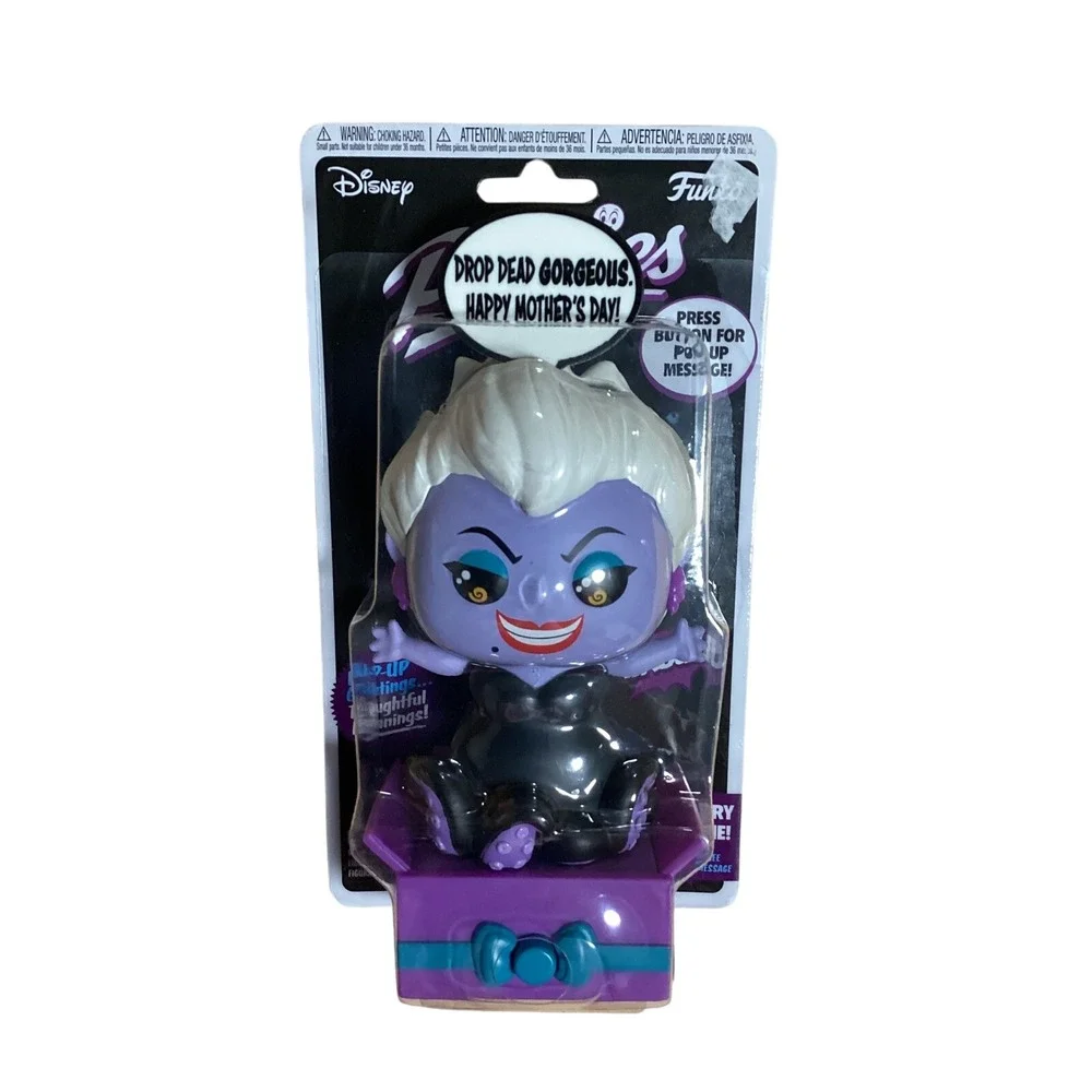 Disney Villains Ursula Popsies Pop-Up Greetings Figure‎ Funko Happy Mother's Day